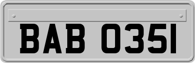 BAB0351