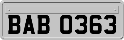 BAB0363