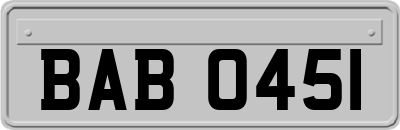 BAB0451
