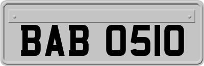 BAB0510