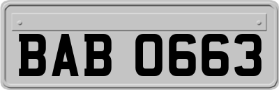 BAB0663