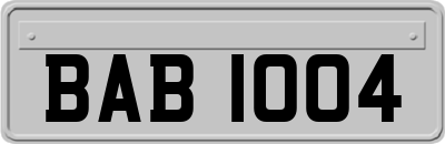 BAB1004