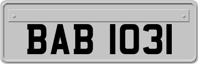 BAB1031