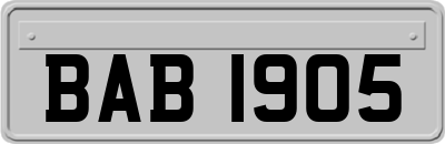 BAB1905