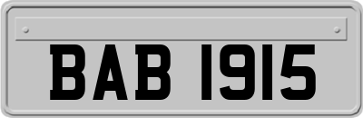 BAB1915