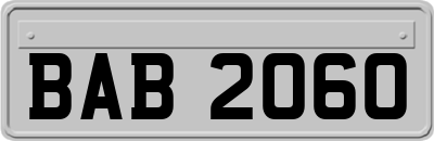 BAB2060