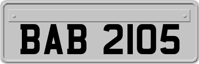 BAB2105