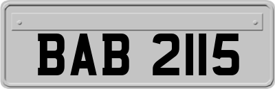 BAB2115
