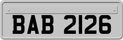 BAB2126