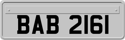 BAB2161