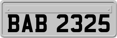 BAB2325