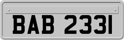 BAB2331