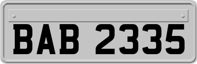 BAB2335