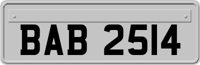 BAB2514
