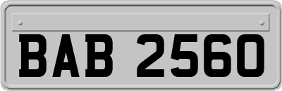 BAB2560