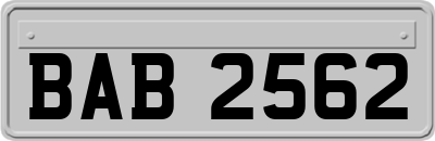 BAB2562