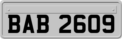 BAB2609