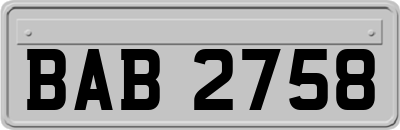 BAB2758