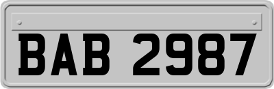 BAB2987