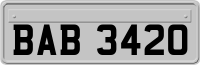 BAB3420