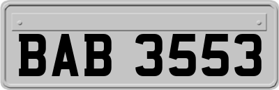BAB3553