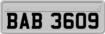 BAB3609