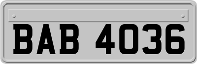 BAB4036
