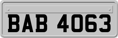 BAB4063