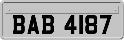 BAB4187