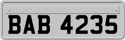 BAB4235