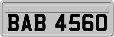 BAB4560