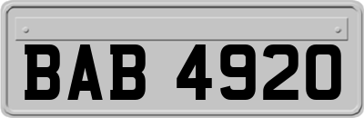 BAB4920