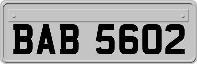 BAB5602