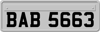 BAB5663
