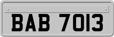 BAB7013
