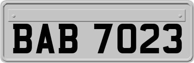 BAB7023