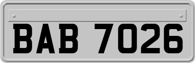 BAB7026