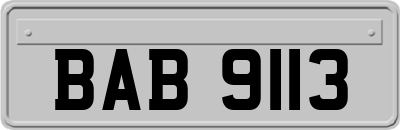BAB9113