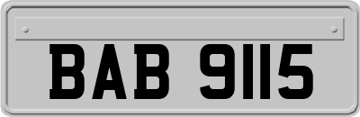 BAB9115