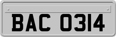 BAC0314