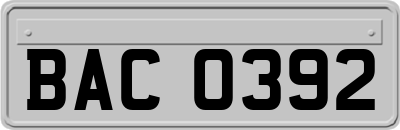 BAC0392
