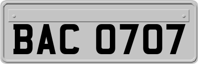 BAC0707