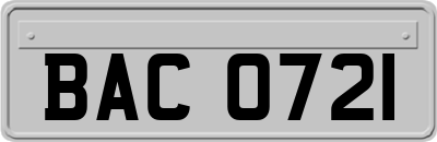 BAC0721