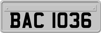 BAC1036
