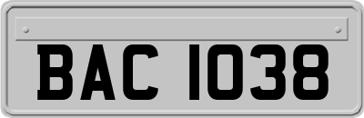 BAC1038