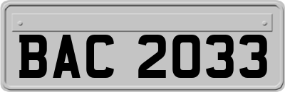 BAC2033