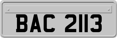 BAC2113