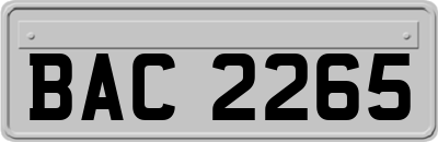 BAC2265