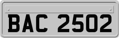 BAC2502