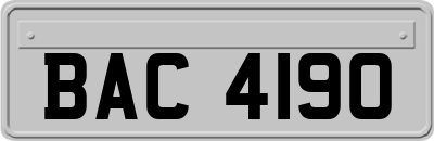 BAC4190